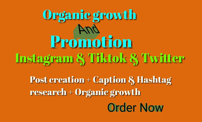 create posts and grow your twitter instagram organically