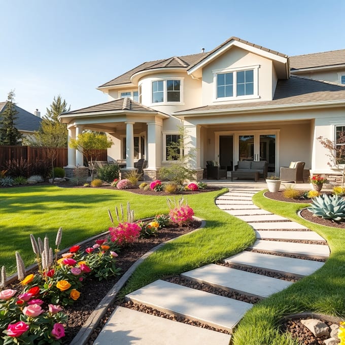 do landscape design, garden design, backyard, pool and terrace