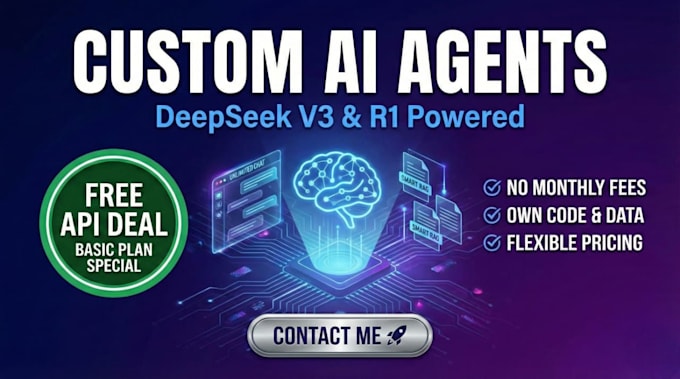 develop an local deepseek  ai agent