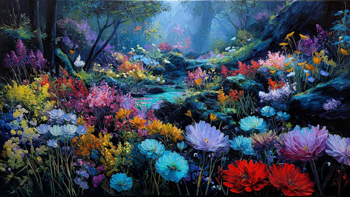 paint acrylic custom paintings for you