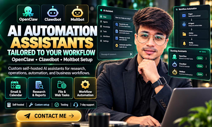 set up clawdbot moltbot openclaw automation tailored to your needs
