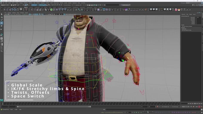 rig3d character,autorig pro,humanoid rig,shapekeys,unity,ik fk,unity,ue,maya rig