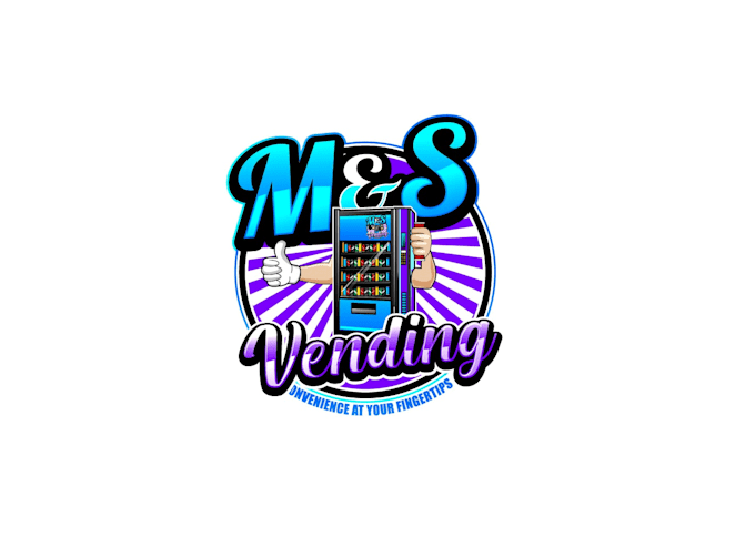 create high quality and beautiful vending machine logo design