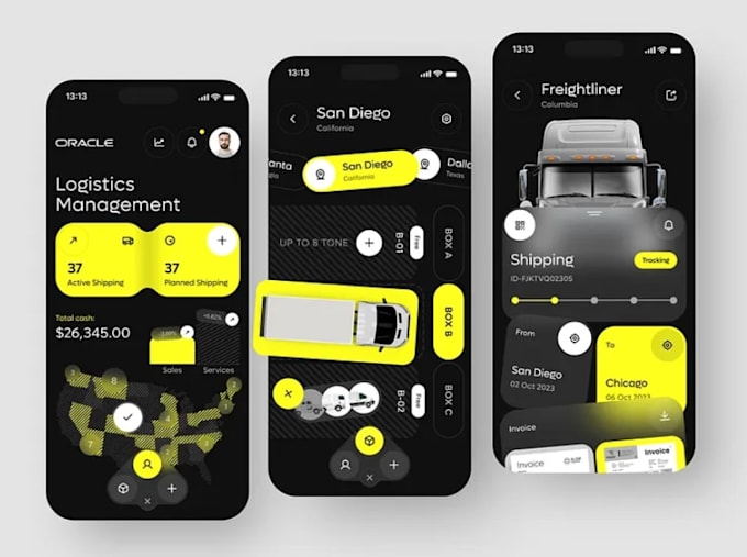 build vehicle logging app, fleet management app, logistic app, eld software