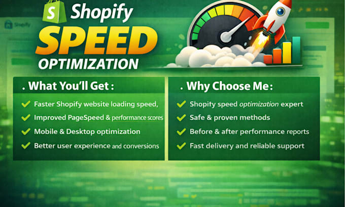 do shopify speed optimization and increase shopify speed