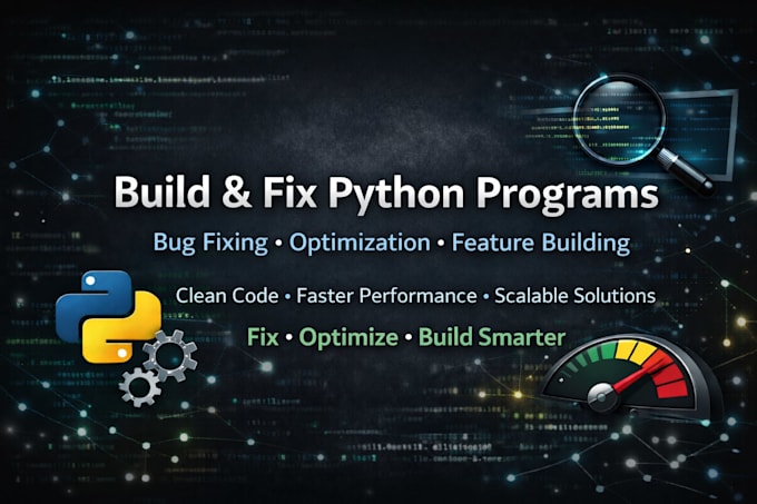 fix bugs and optimize python code