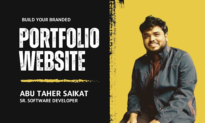 create custom author website and portfolio