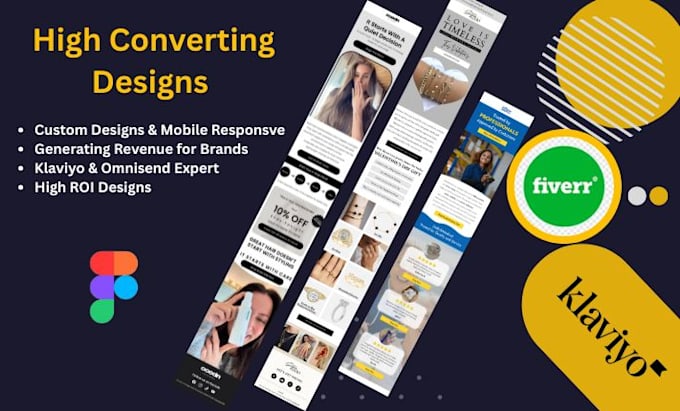 design high converting figma email templates