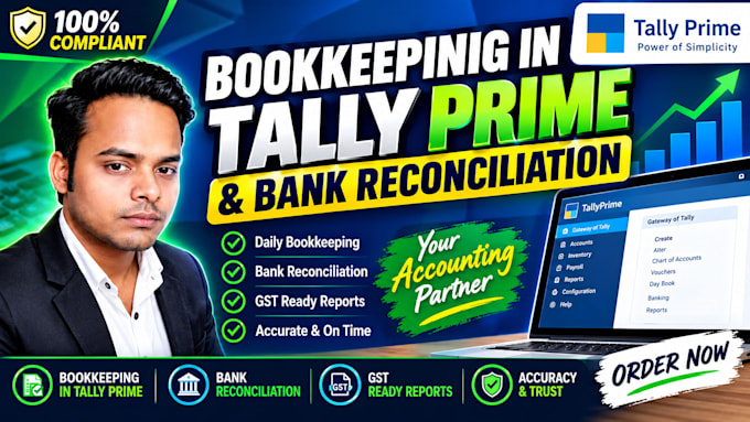 do accurate tally bookkeeping and bank reconciliation