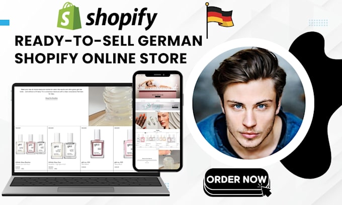create german shopify store, german dropshipping store, german online shop, gdpr