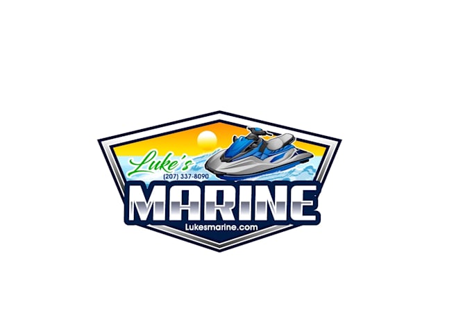 create exclusive and marvelous jet ski logo design