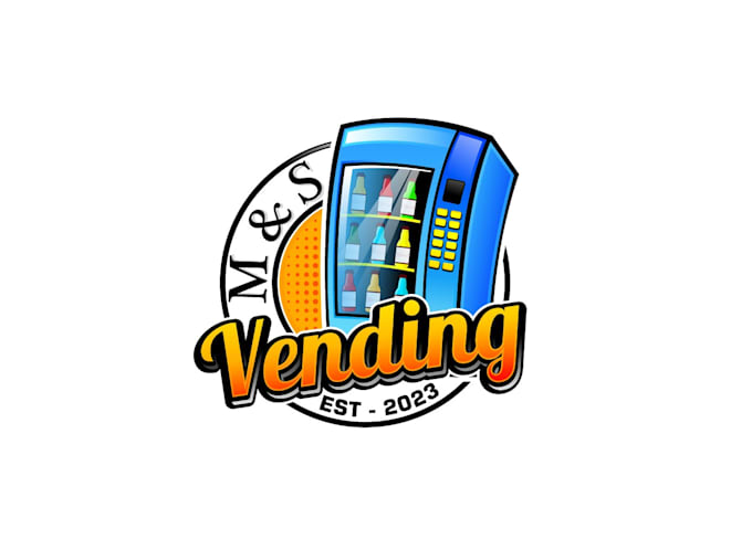 create professional and specially vending machine logo design