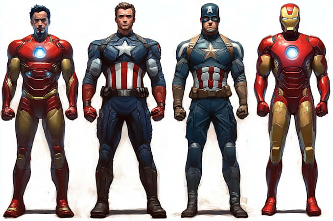 do a superhero comic page superhero character for comics