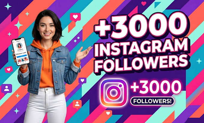 instantly gain 3000 instagram followers fast