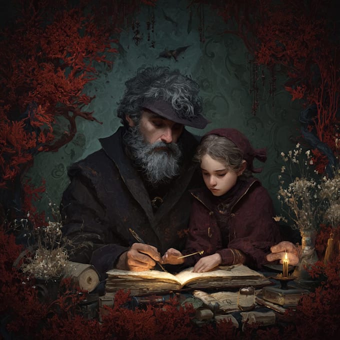 create fantastic book cover artworks
