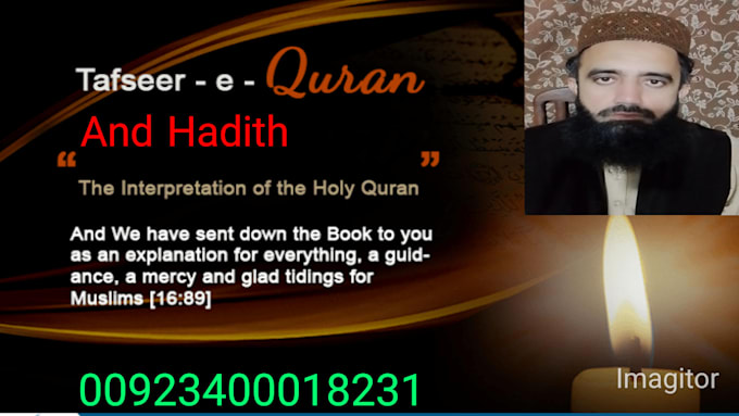 teach quran tafseer and hadith