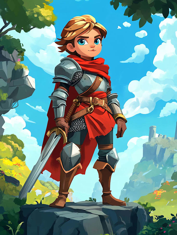 create 2d game character sprite sheet for your indie game