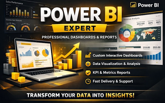 be your power bi dashboard expert