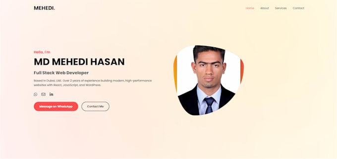 a professional wordpress business websit