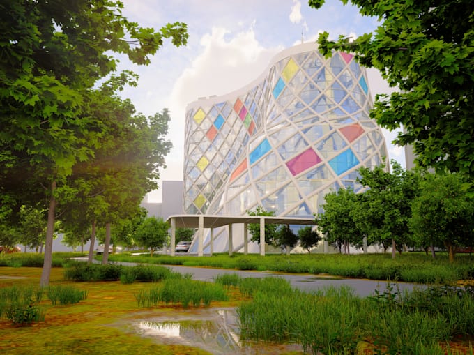 create a quality architectural rendering