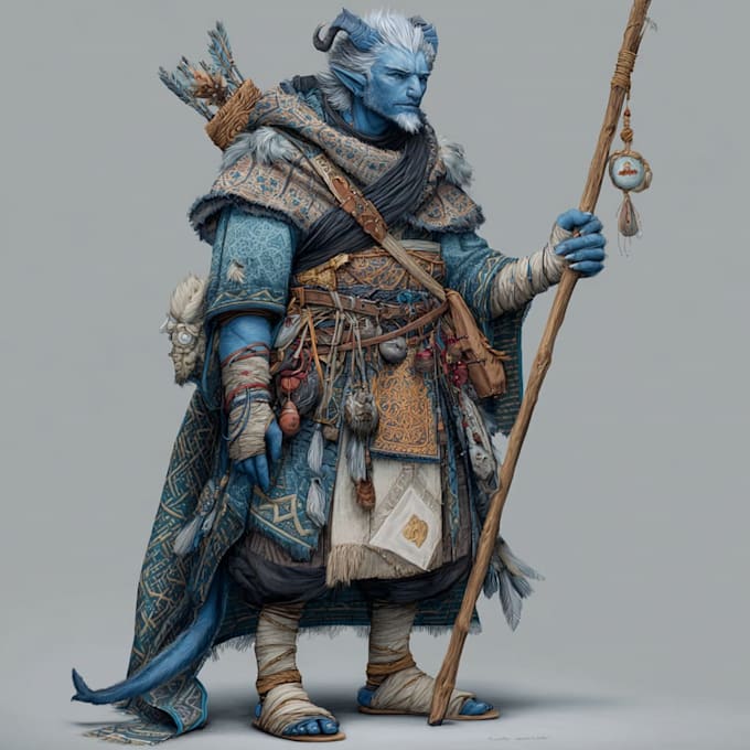 draw your dnd character art