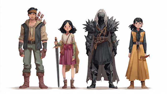 draw any character for you