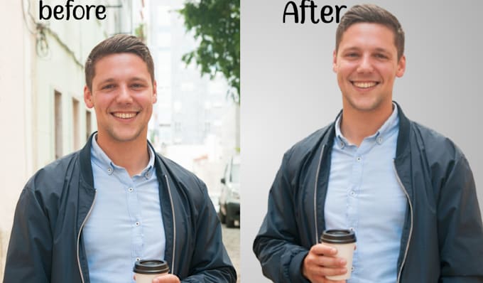 professionally remove background from image, cut out photos
