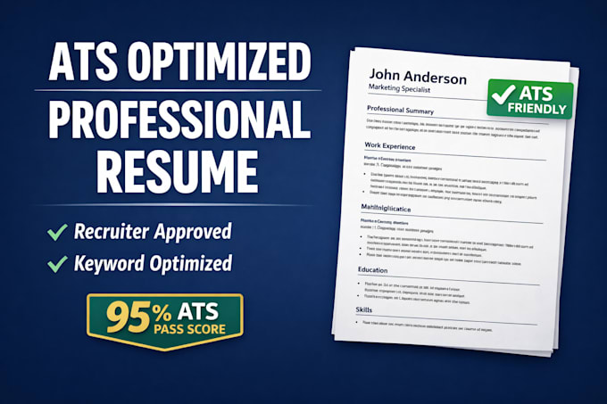 write an ats optimized professional resume
