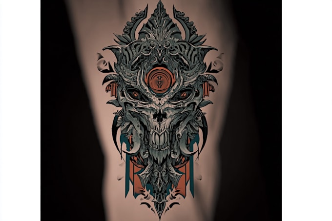 make anime tattoo design