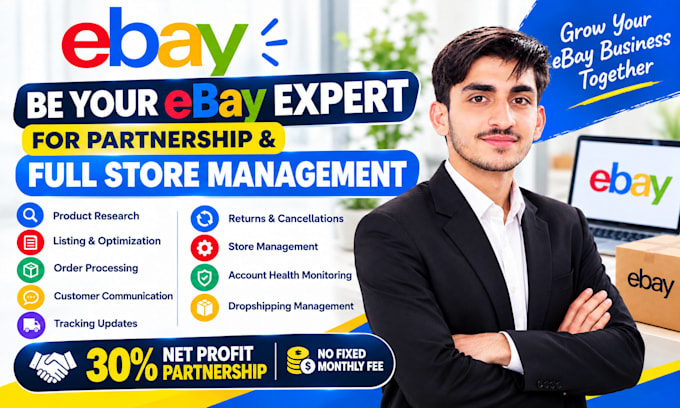 manage your ebay dropshipping store for the USA market