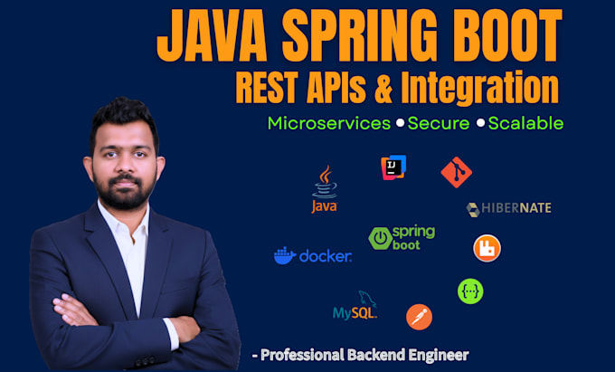 develop secure java spring boot microservices and apis