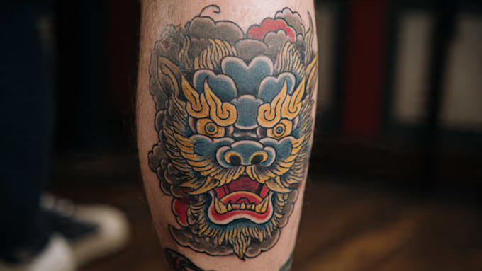 create a traditional or neo traditional tattoo design