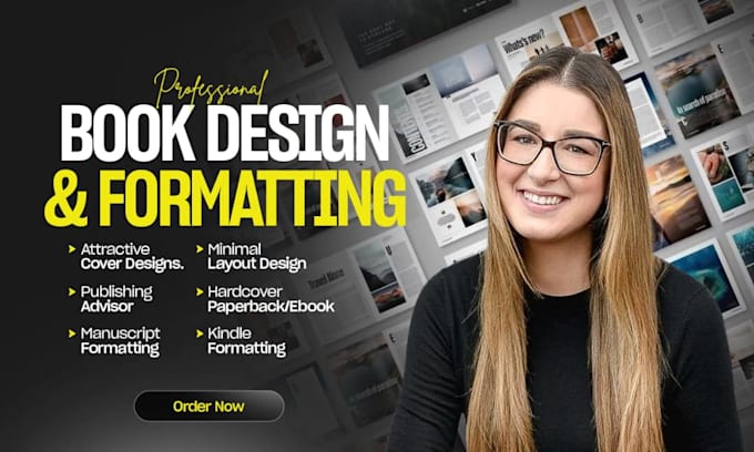 do KDP ebook paperback layout formatting interior design book editing book cover