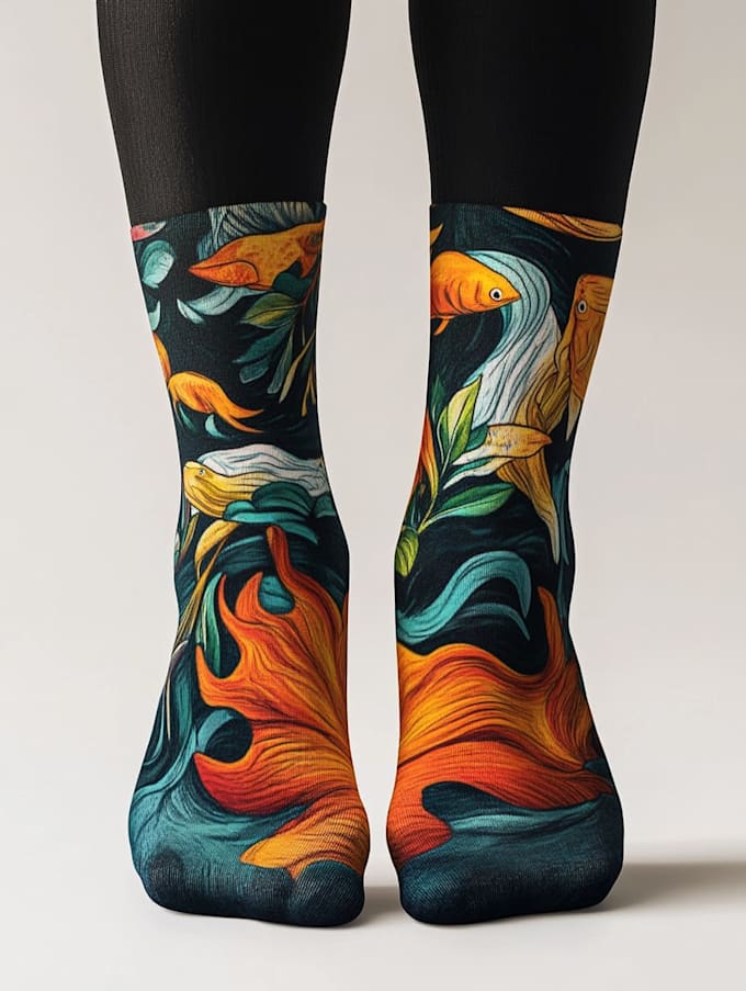 do unique socks design and custom socks design