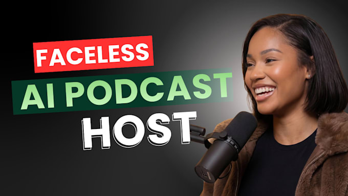 make an realistic ai influencer model with a podcast host
