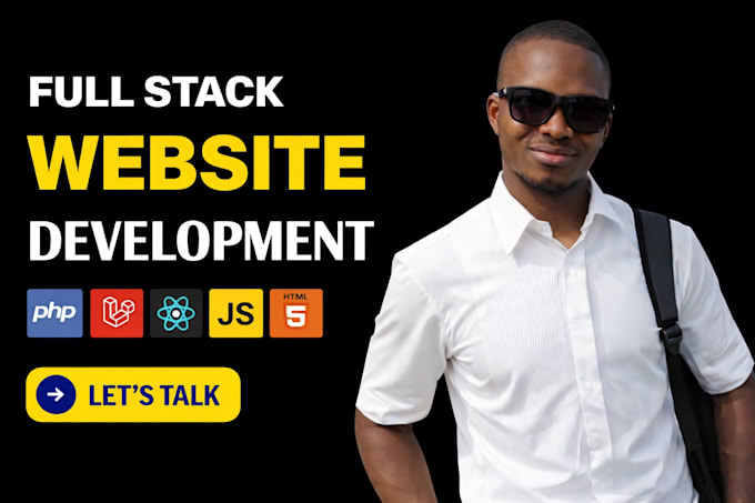 do website development, custom website, full stack frontend backend