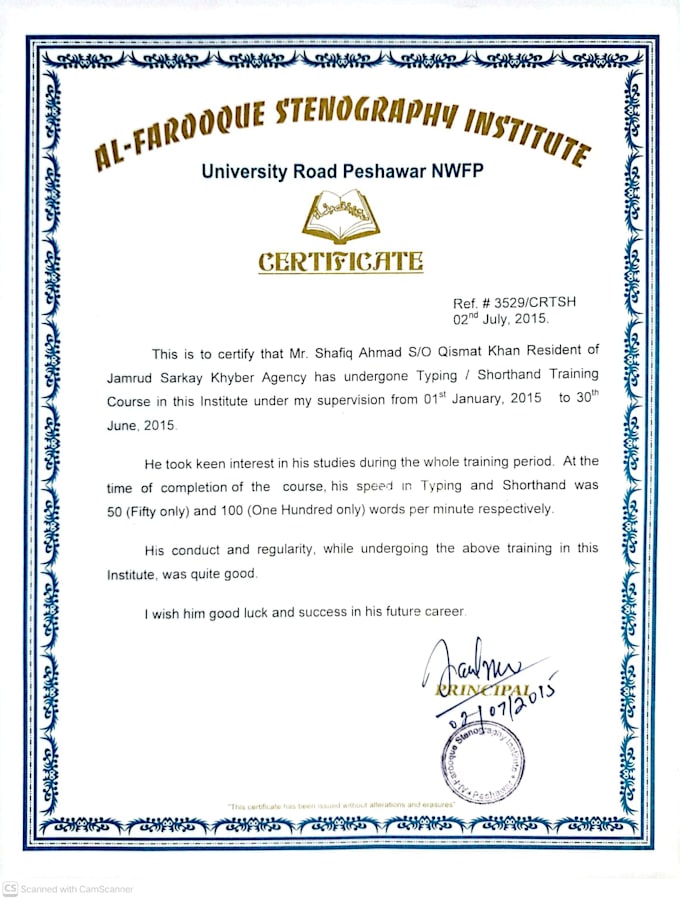 do professional fast typing and stenography with 50 wpm