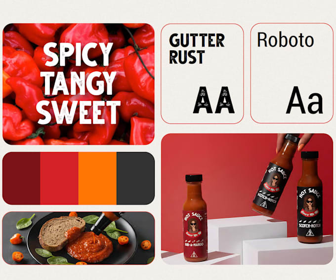 create a complete brand identity, logo and guides