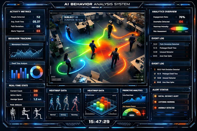 custom ai computer vision for motion tracking and behavior analysis