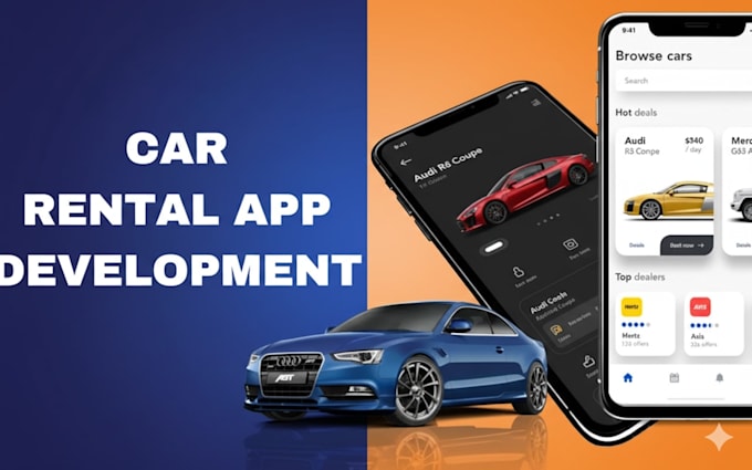 develop car rental and rideshare apps like uber or turo