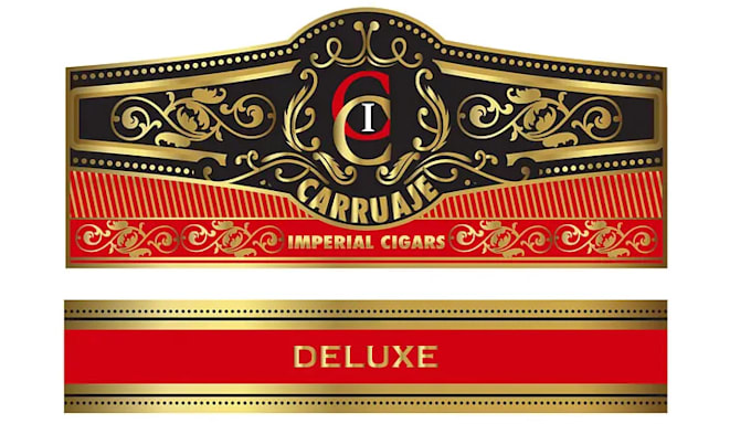 do a premium cigar band, logo, label and cigar box design