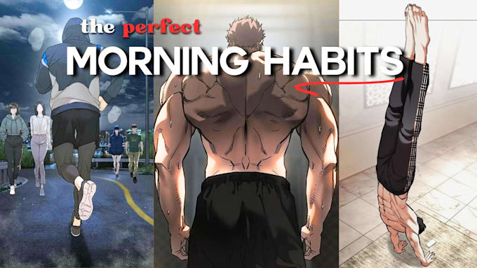 create an anime motivational video