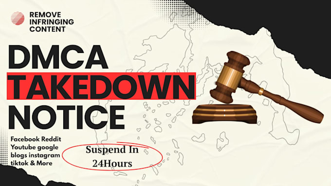 do dmca takedown notice to remove copyright infringement