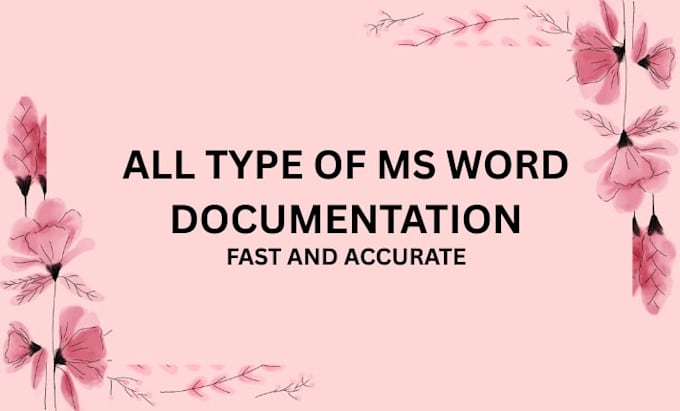 do ms word documentation