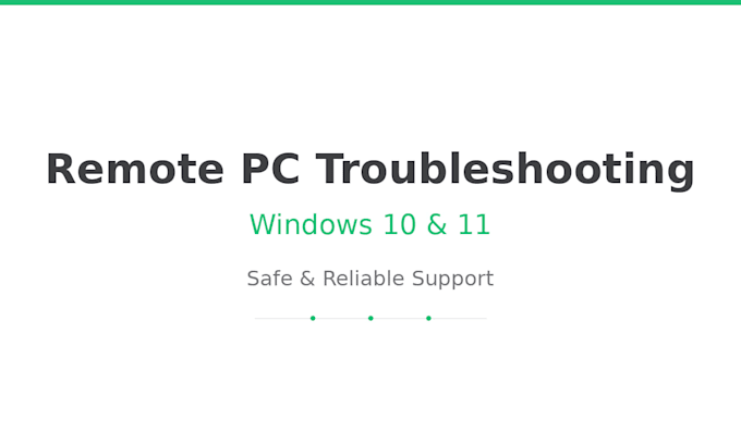 troubleshoot, fix, and optimize your windows PC remotely