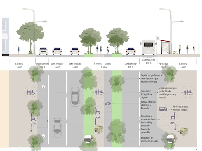 create urban plans, graphics, illustrations, canvas