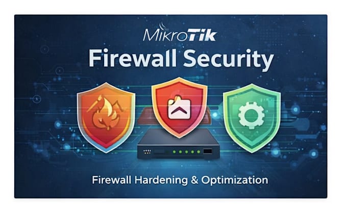 secure and optimize your mikrotik firewall and router