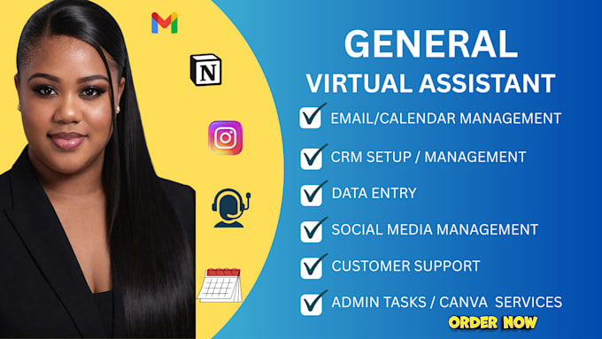 be your virtual assistant, data entry, personal virtual assistance, executive VA