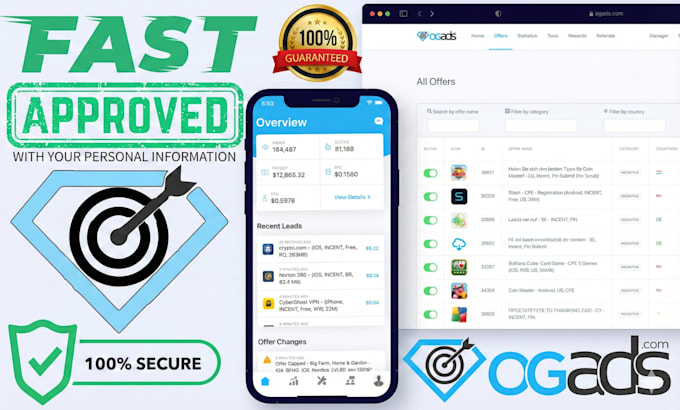 get your ogads account approved professionally