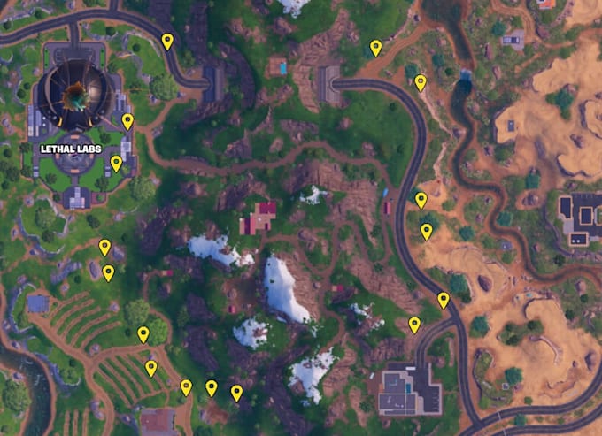 doing t1 fortnite drops maps